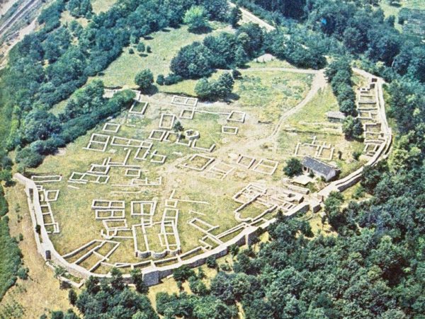bulgarian castles pernishka airview 1