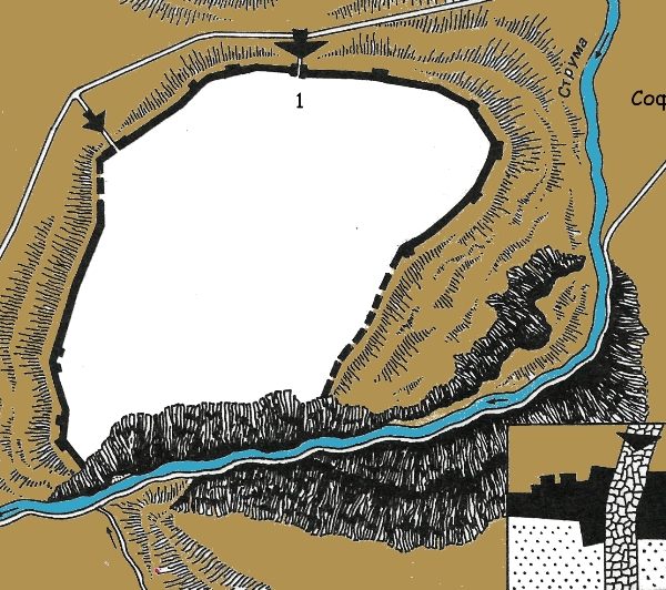 Bulgarian Castles Pernishka plan (2)