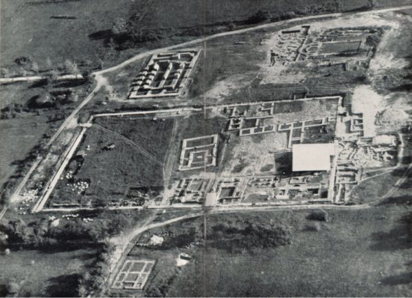 Bulgarian Castles Pliska aerial citadel (1)