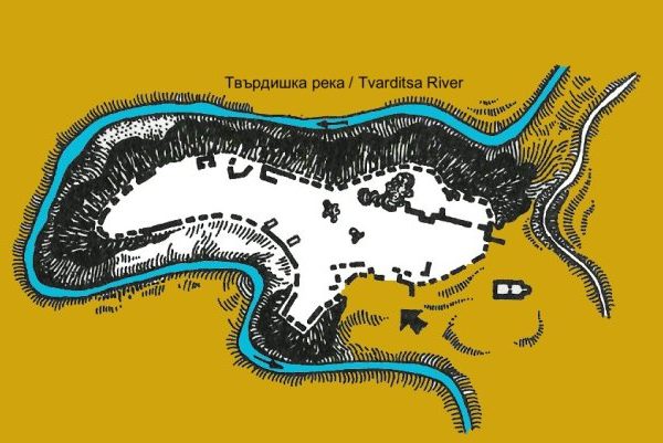 Bulgarian-Castles-Tvyrdica-plan Bulgarian Castles Tvyrdica plan